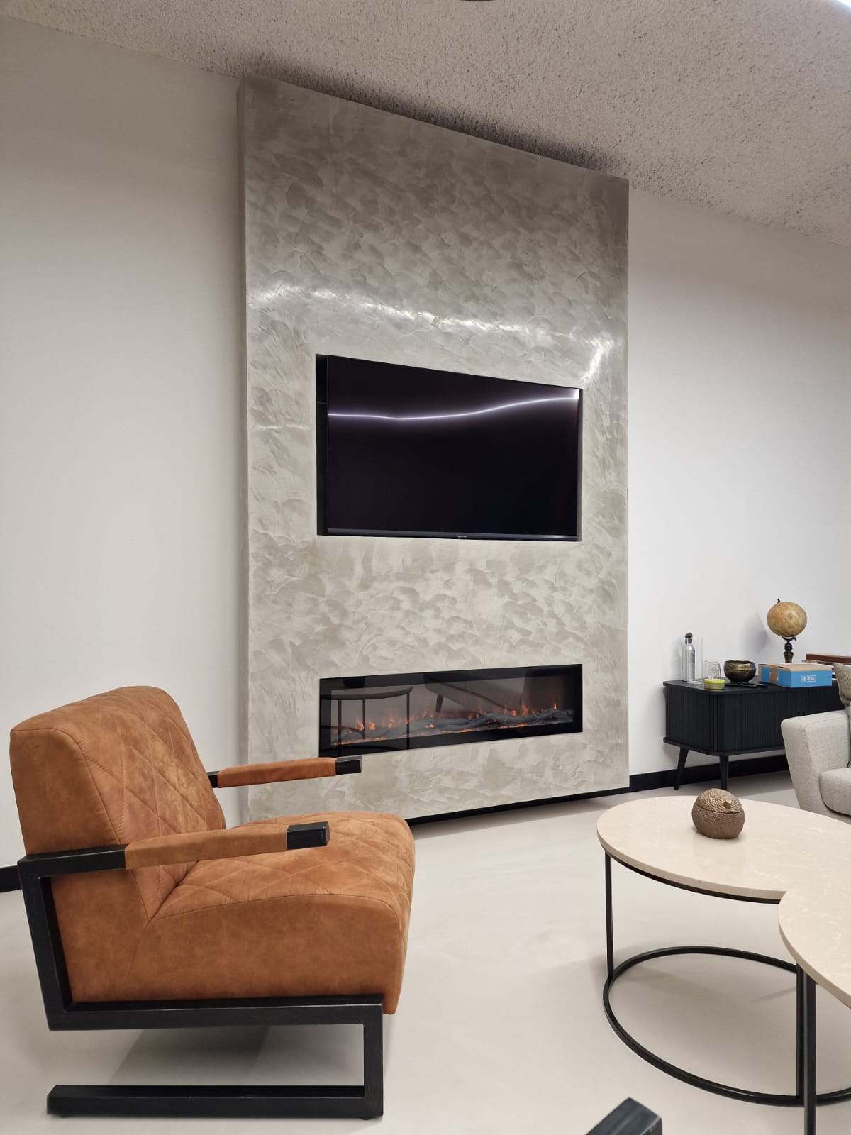 StuccoMarmo _ Spateleffect _ Gooi en Eemlander Decoratief Design